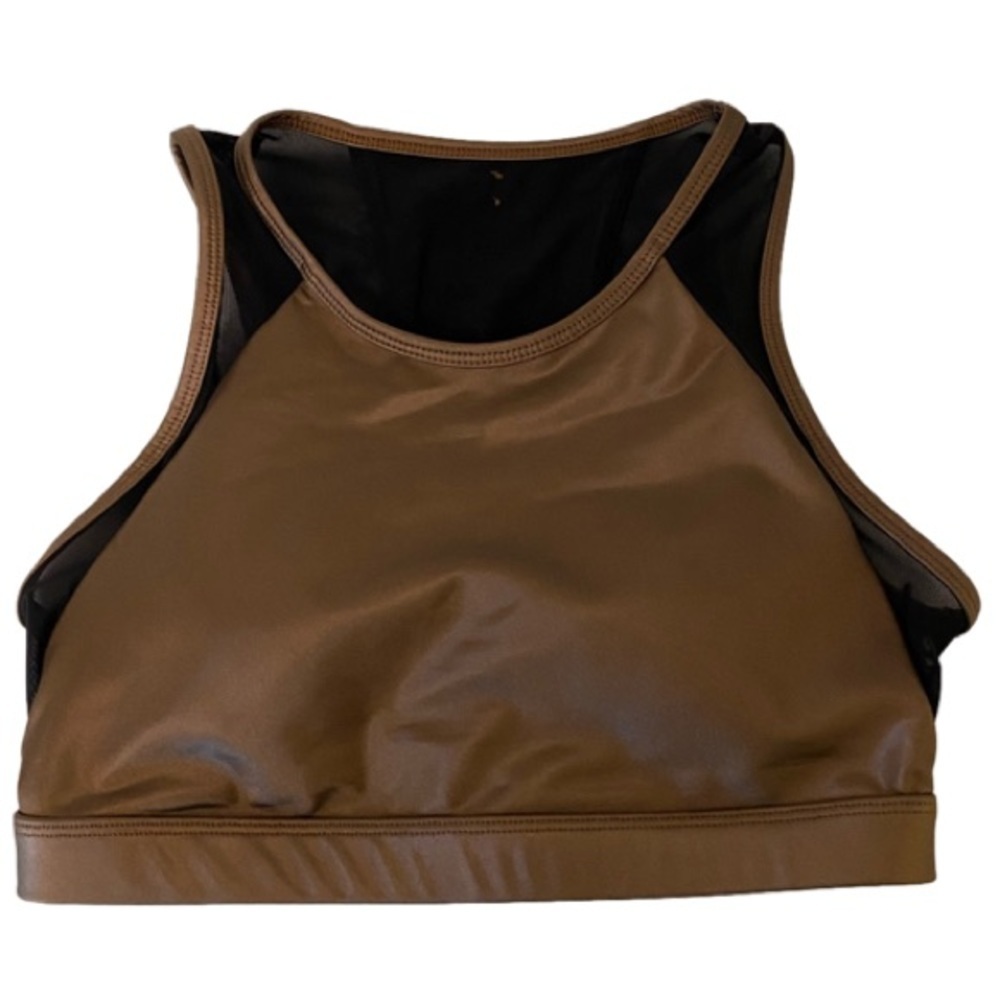 Fabletics Camryn Metallic Sports Bra Size XXS NWT - Picture 3 of 10